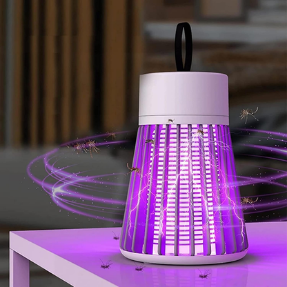 EcoZap USB Şarjlı Taşınabilir Elektrikli Sivrisinek ve Sinek Öldürücü Lamba