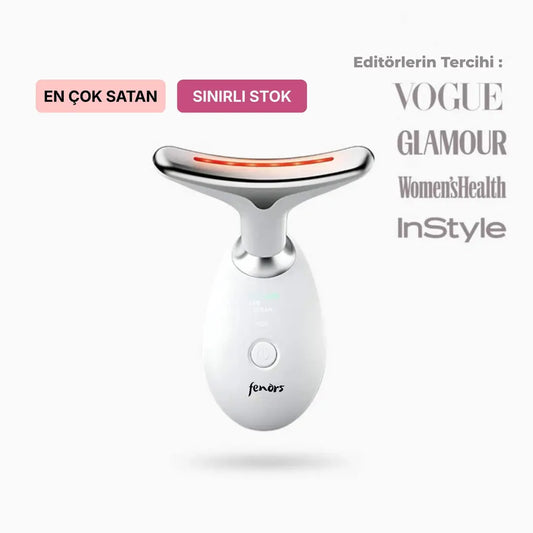 Fenors V-Line Pro: 7 Renkli LED Işık Terapili Boyun ve Yüz Germe Cihazı